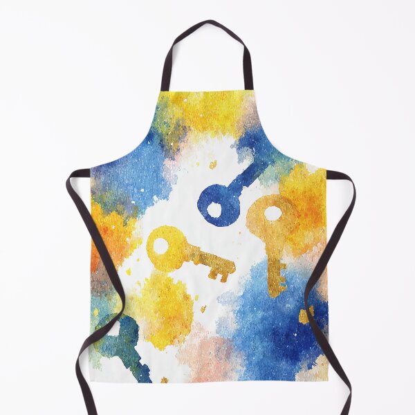 Item preview, Watercolor Keys – Seamless Pattern designed and sold by solynneart.