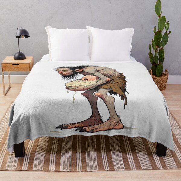 Item preview,  Scary Folklore Horror Hobgoblin goblin character illustration designed and sold by Vintage Designs +.