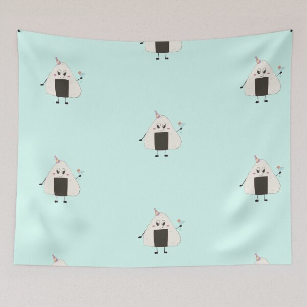 Item preview, Angry Onigiri party designed and sold by Lilla23.