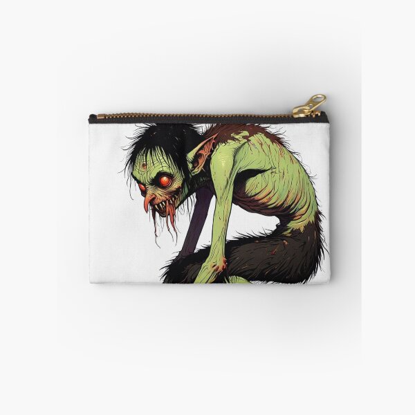 Item preview,  Scary Folklore Horror Hobgoblin goblin character illustration designed and sold by Vintage Designs +.