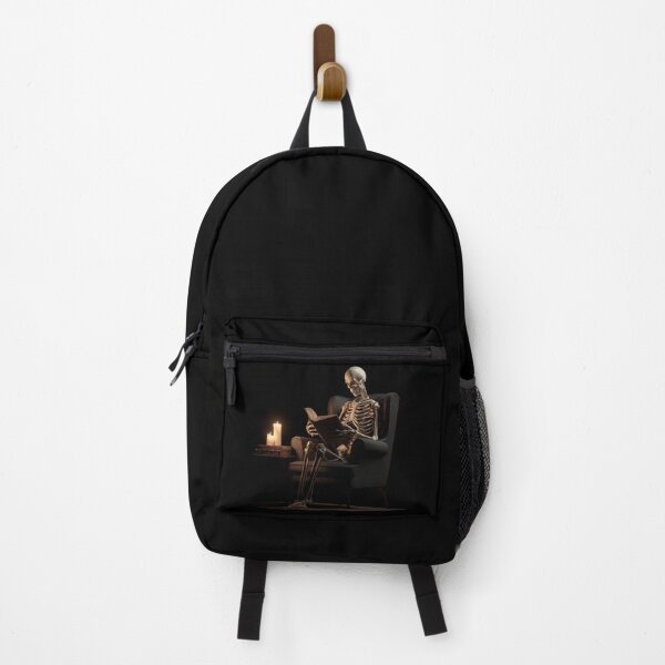 Item preview, The Reading Skeleton, Dark Academia Aesthetic designed and sold by VectiveLab.