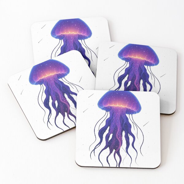 Item preview, Glowing Jellyfish Art | Stunning Neon Jellyfish Digital Design | Trendy Ocean Illustration 2025 designed and sold by KDesignCrafts.