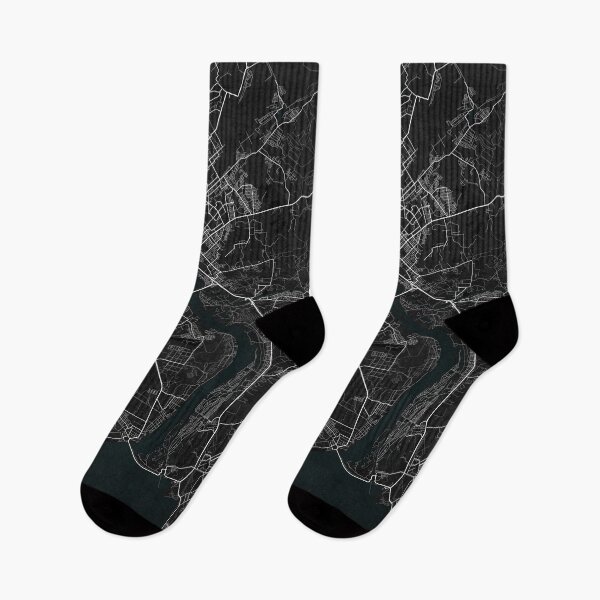 Item preview, Novosibirsk City Map of Siberia, Russia - Dark designed and sold by deMAP.