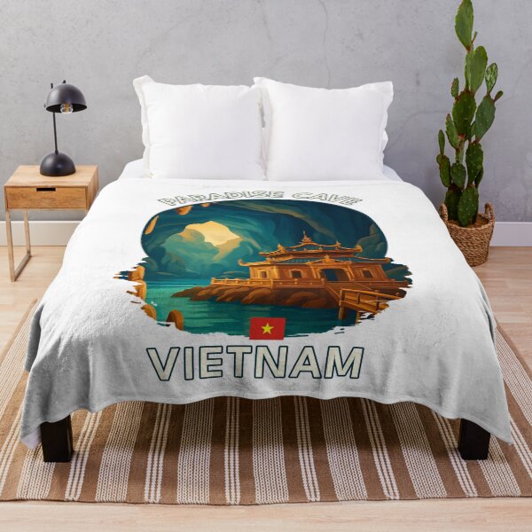 Item preview, Paradise Cave Quang Binh Vietnam - Iconic Asia Landmark Travel vacation destination souvenir art designed and sold by inkNext.
