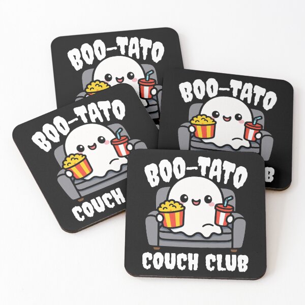 Item preview, BOO-TATO COUCH CLUB - GHOST HALLOWEEN designed and sold by KEF Custom.