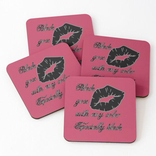 Item preview, Black Goes With Any Color - Especially Black Goth Fun designed and sold by taiche.
