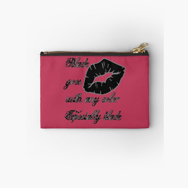 Item preview, Black Goes With Any Color - Especially Black Goth Fun designed and sold by taiche.