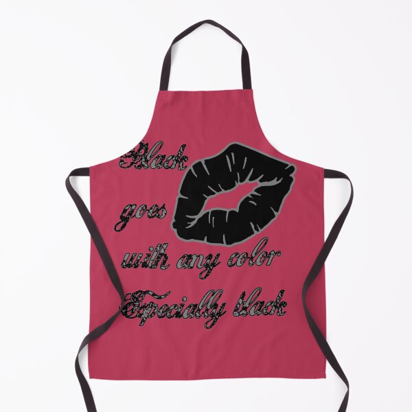 Item preview, Black Goes With Any Color - Especially Black Goth Fun designed and sold by taiche.