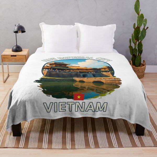 Item preview, Hue Imperial City Hue Vietnam - Iconic Asia Landmark Travel vacation destination souvenir art designed and sold by inkNext.