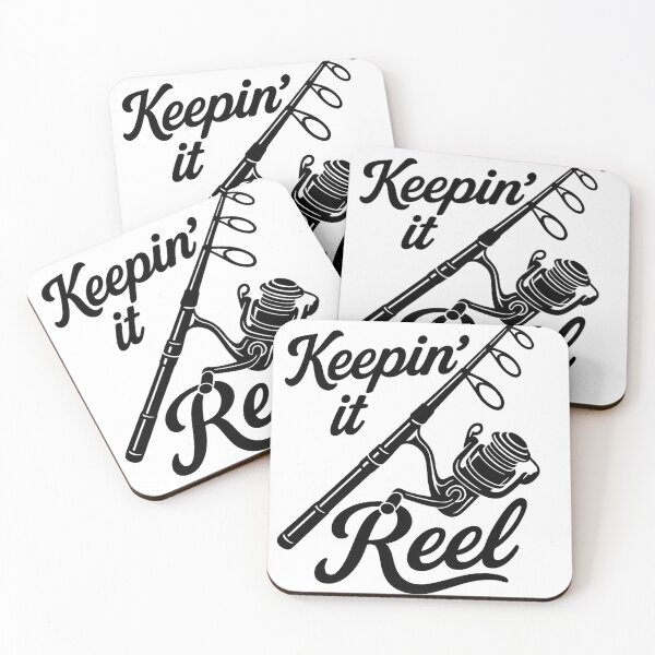 Item preview, Keepin’ It Reel – Fisherman Gift, Fishing Pun, Angler Humor designed and sold by westcoastolo.