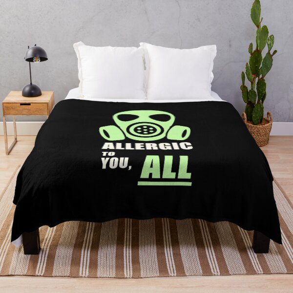 Item preview, Allergic to You – Funny Sarcastic Quote Tee designed and sold by DanielBDesigns.