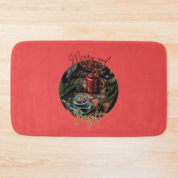 Item preview, Merry and Bright Christmas Scene designed and sold by Cora Worthington Art.