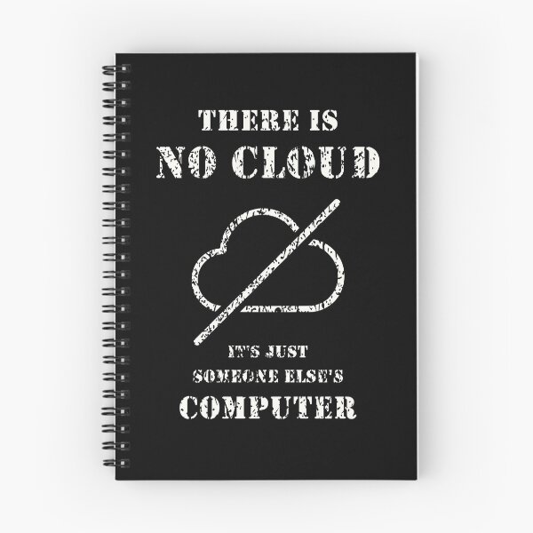 Item preview, Sin nube: humor divertido sobre TI y DevOps designed and sold by DanielBDesigns.