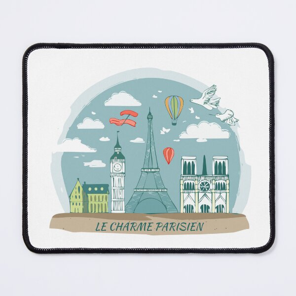 Item preview, Le Charme Parisien – Vintage Paris Travel Artwork designed and sold by GinoFerrara.