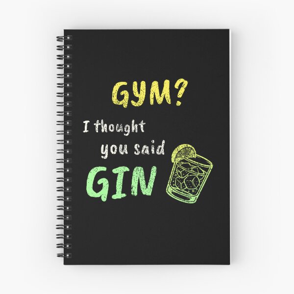 Item preview, ¿Gimnasio? Creí que habías dicho ginebra – Camiseta divertida para entrenar designed and sold by DanielBDesigns.