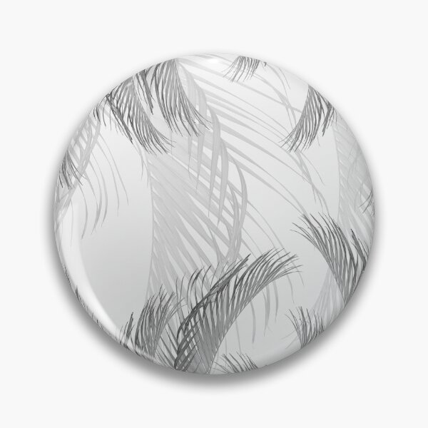 Item preview, Soft Gray Black White Feather Palm Bliss 1 designed and sold by Anita's & Bella's Art.