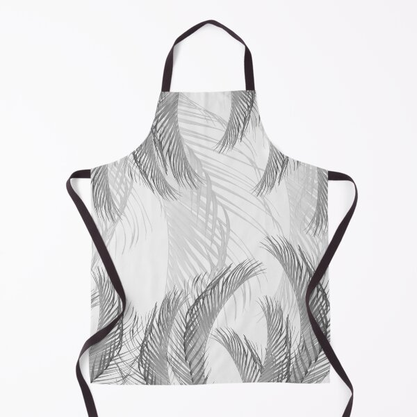 Item preview, Soft Gray Black White Feather Palm Bliss 1 designed and sold by Anita's & Bella's Art.