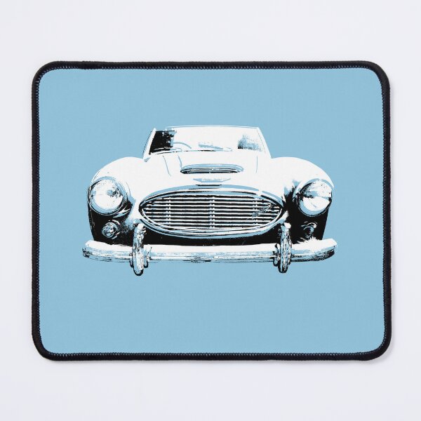 Item preview, Austin Healey 3000 1960s British classic car monoblock black-white split designed and sold by soitwouldseem.