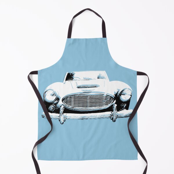 Item preview, Austin Healey 3000 1960s British classic car monoblock black-white split designed and sold by soitwouldseem.