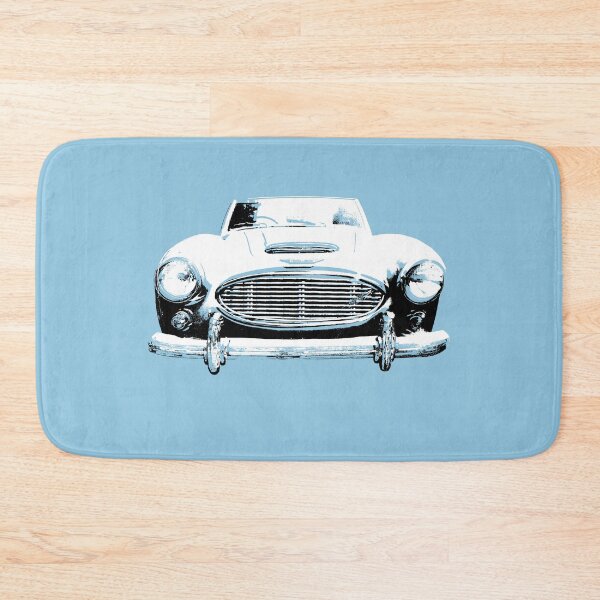 Item preview, Austin Healey 3000 1960s British classic car monoblock black-white split designed and sold by soitwouldseem.