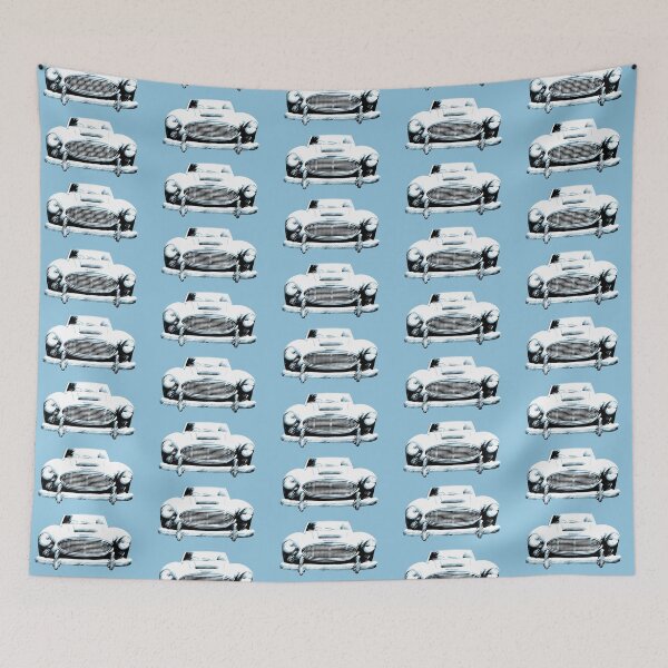 Item preview, Austin Healey 3000 1960s British classic car monoblock black-white split designed and sold by soitwouldseem.