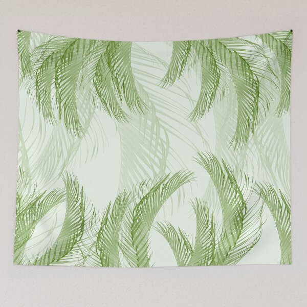 Item preview, Fresh Green Feather Palm Bliss 1 designed and sold by Anita's & Bella's Art.
