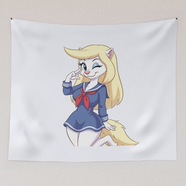 Item preview, Minerva Mink Furry fanart designed and sold by StudioJohan.