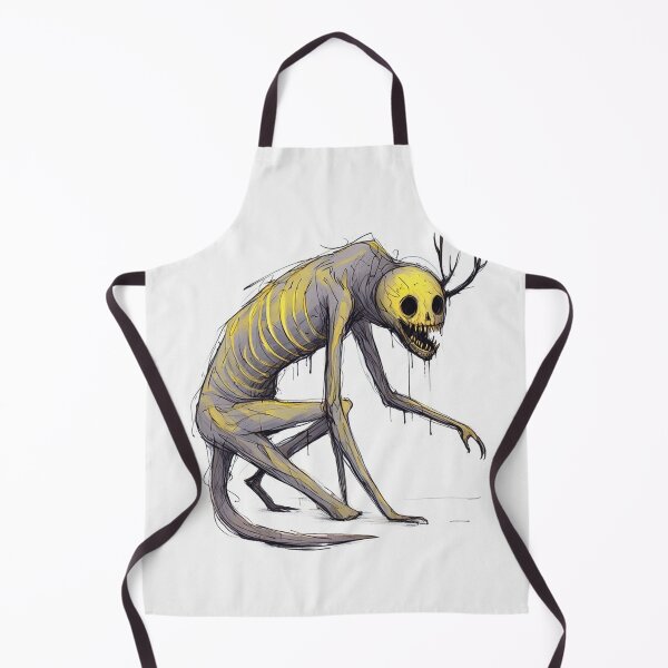 Item preview, Evil Folklore man eating Cannibal Wendigo monster illustration designed and sold by Vintage Designs +.