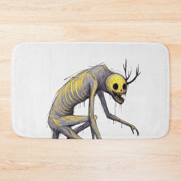 Item preview,  Evil Folklore man eating Cannibal Wendigo monster illustration designed and sold by Vintage Designs +.