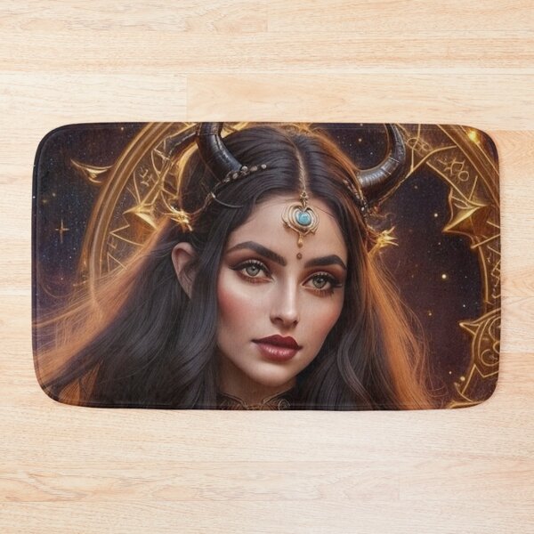 Item preview, Celestial Taurus Warrior – Fantasy Astrology Earth Sign Art designed and sold by MissSaylor.