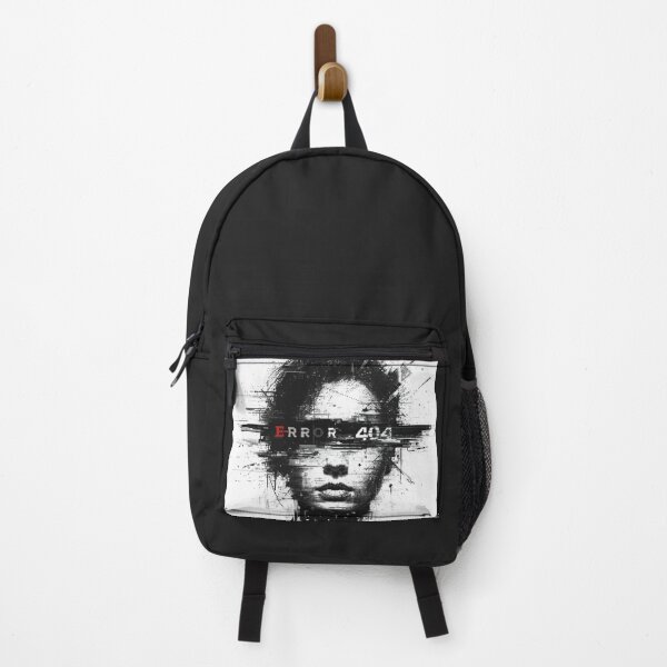 Item preview, Error 404 Glitch Portrait designed and sold by ProShoper24®.