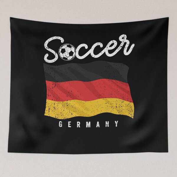 Item preview, SOCCER TEAMS BIG FLAG - GERMANY - Fans and Teams for Men and Women T-shirt designed and sold by wallsandpatts.