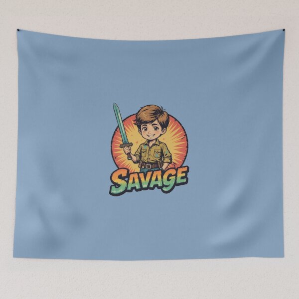 Item preview, Savage kids designed and sold by Dospart.