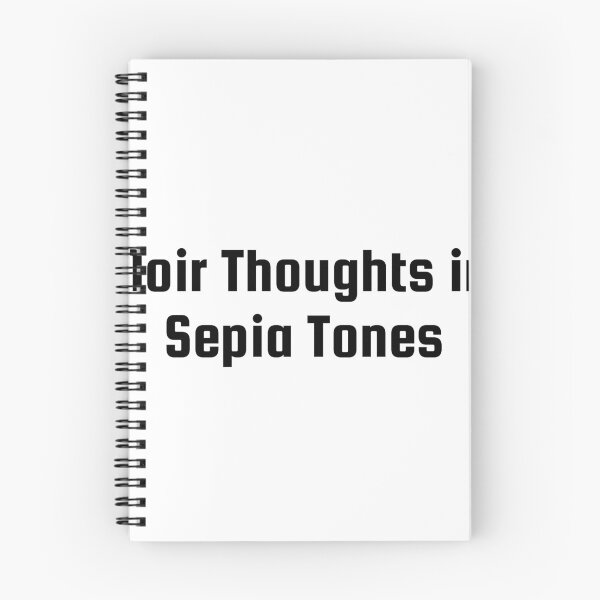 Item preview, Noir Thoughts in Sepia Tones designed and sold by Ninjacatoff.