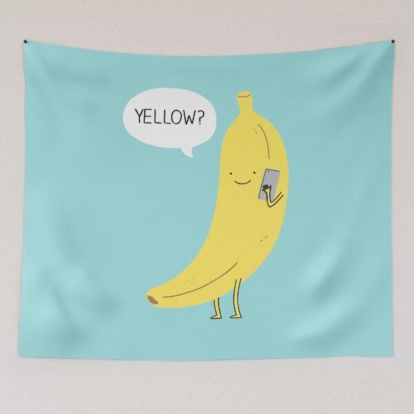 Item preview, Banana on the phone designed and sold by Milkyprint.