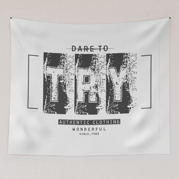 Item preview, Industrial Stencil Try Authentic Apparel designed and sold by Voodoo Store Paranormal Collections.