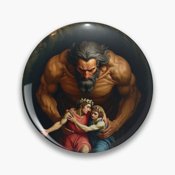 Item preview, Painting depicting Dante's Inferno the Divine Comedy medieval art designed and sold by Vintage Designs +.