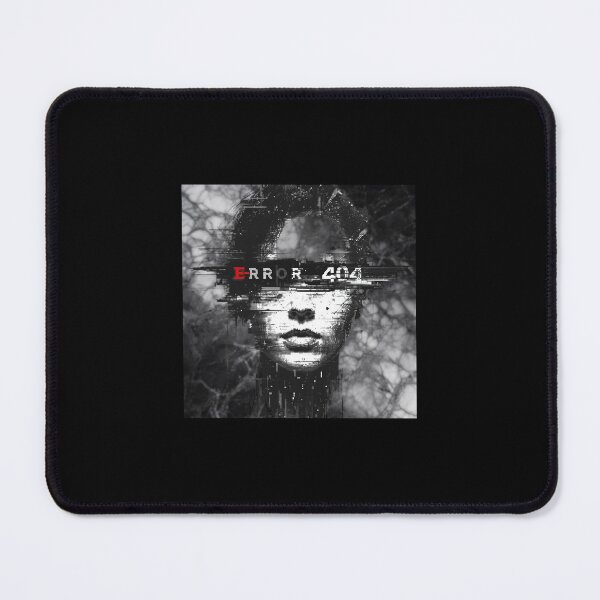 Item preview, Error 404 Glitch Portrait designed and sold by ProShoper24®.