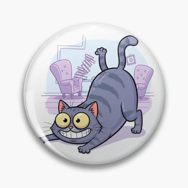 Item preview, Funny Cat | Humorous and Adorable Feline Graphic designed and sold by Tw1nsAIArt.