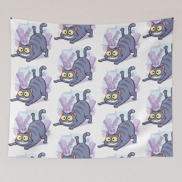 Item preview, Funny Cat | Humorous and Adorable Feline Graphic designed and sold by Tw1nsAIArt.