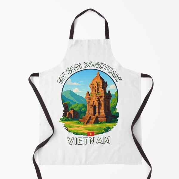 Item preview, My Son Sanctuary Quang Nam Vietnam - Iconic Asia Landmark Travel vacation destination souvenir art  designed and sold by inkNext.