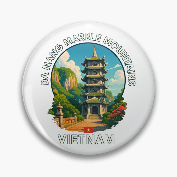Artikelvorschau, Marmorberge von Da Nang Da Nang – Vietnam – ikonisches Wahrzeichen Asiens, Reise- und Urlaubsziel, Souvenirkunst entworfen und verkauft von inkNext.