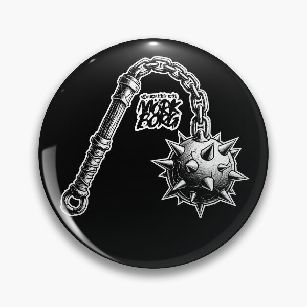 Item preview, Mork Borg Battle Flail Graphic designed and sold by VintageBazaar.