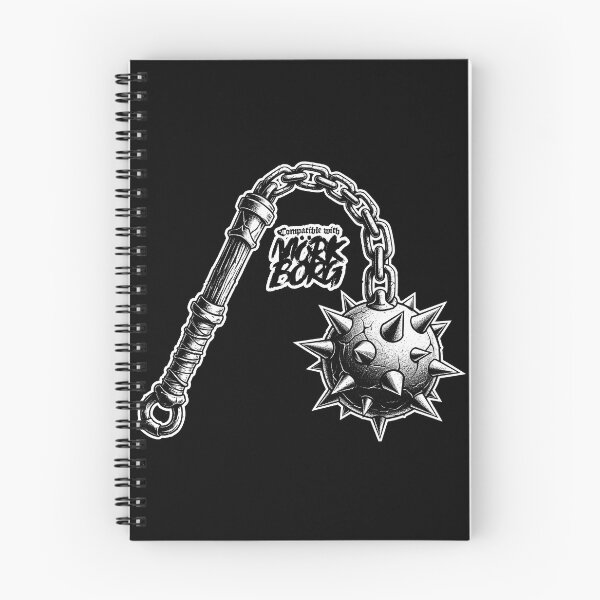 Item preview, Mork Borg Battle Flail Graphic designed and sold by VintageBazaar.