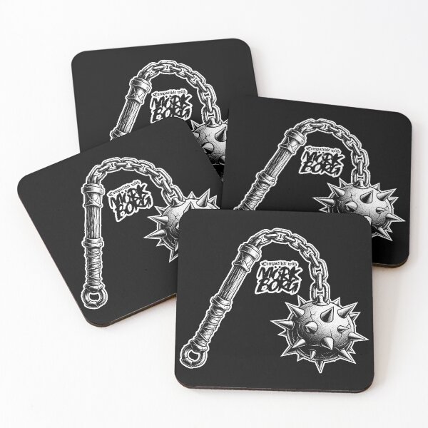 Item preview, Mork Borg Battle Flail Graphic designed and sold by VintageBazaar.