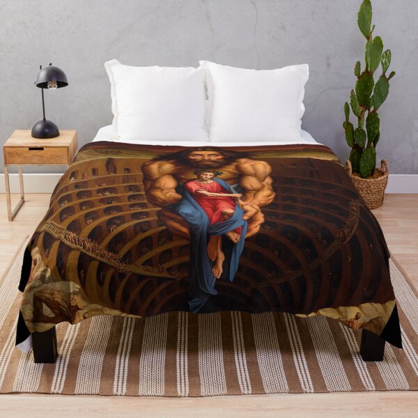 Item preview,  Painting depicting Dante's Inferno the Divine Comedy medieval art designed and sold by Vintage Designs +.