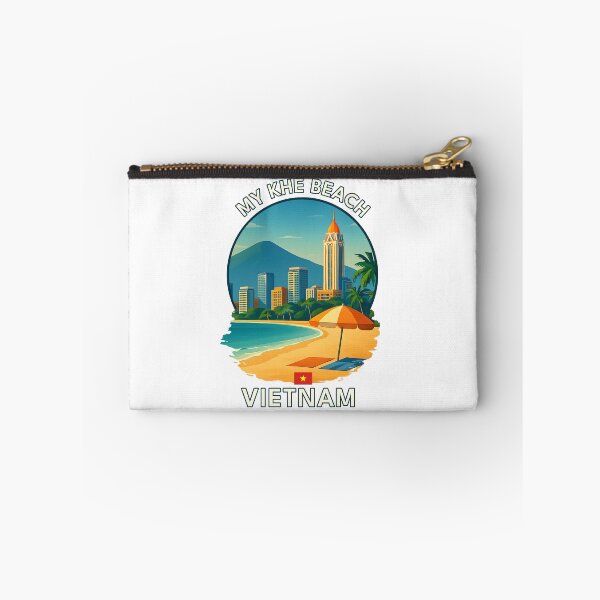 Item preview, My Khe Beach Da Nang Vietnam - Iconic Asia Landmark Travel vacation destination souvenir art  designed and sold by inkNext.