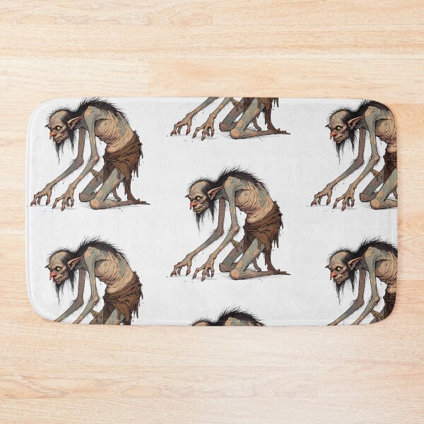 Item preview,  Scary Folklore Horror Hobgoblin goblin character illustration designed and sold by Vintage Designs +.