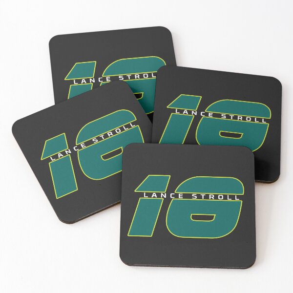 Item preview, Lance Stroll F1 Number 18 Logo designed and sold by Studio F1Grid.