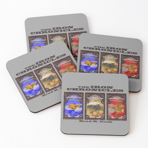 Item preview, Iron Chronicles Trilogy Book Covers designed and sold by BroadswordBooks.
